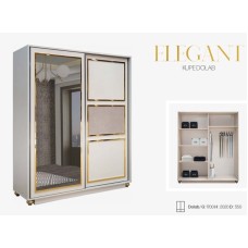 Şkaf-kupe Stil Mebel Elegant AL-63, 170x202x55 sm, bej