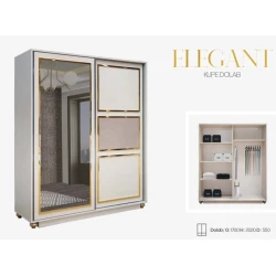 Шкаф Elegant, 170x202x55 см, местное производство - AL-63