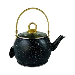 Чайник Vicalina 044, алюминий, черный, 1 л