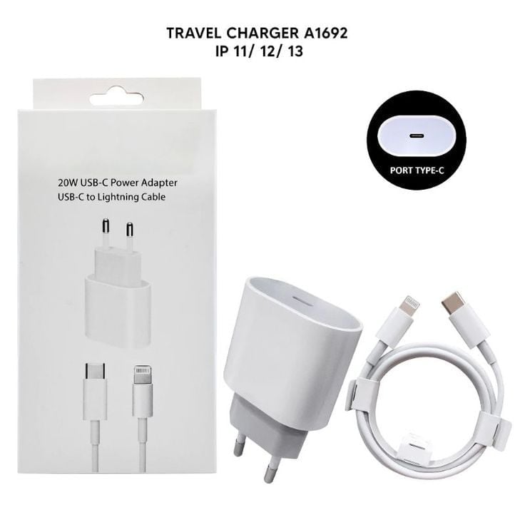 Сетевой адаптер Apple 001M444 PD 20W Сетевой адаптер Apple 001M444 PD 20W