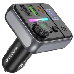Автомобильный FM модулятор Borofone Ascenso BC50 38W