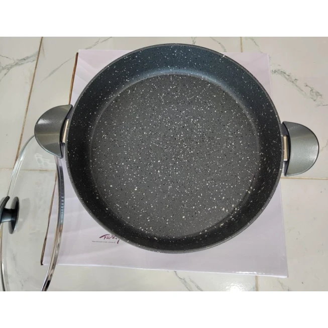 Сотейник Eviz SF-546, гранит, черный