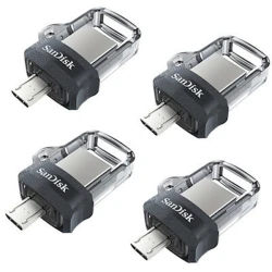 Флешка USB SanDisk Ultra Dual USB Flash Drive (128GB)