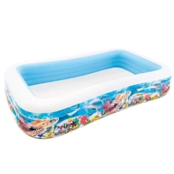 Надувной бассейн Intex H58225588485, 305x183x56 см, 1020 л, разноцветный