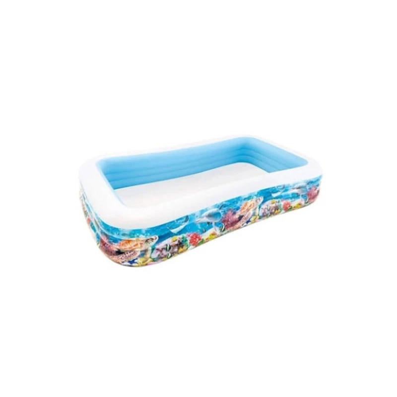 Надувной бассейн Intex H58225588485, 305x183x56 см, 1020 л, разноцветный