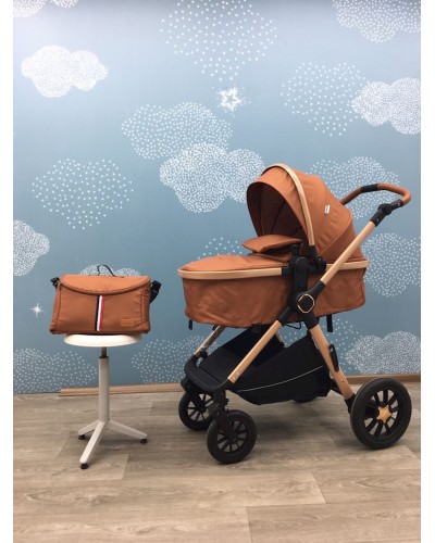 Uşaq arabası Kidilo H2D-ORANGE, narıncı