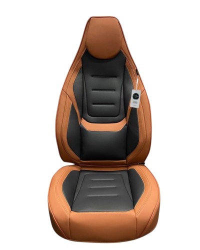 Oturacaq üçün çexol koja model, qara/coffe - avto860