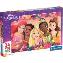 Пазл Clementoni Supercolor Disney Princess, 3+ лет, 24 деталей Пазл Clementoni Supercolor Disney Princess, 3+ лет, 24 деталей