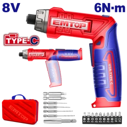 Электроотвертка Emtop ECSR0803
