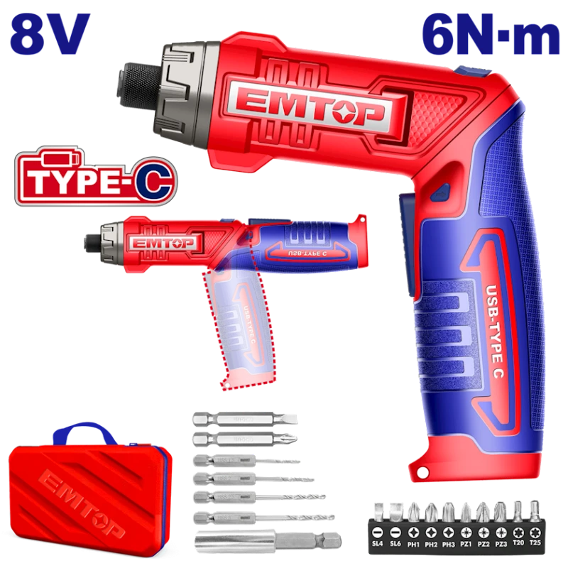 Электроотвертка Emtop ECSR0803 Электроотвертка Emtop ECSR0803