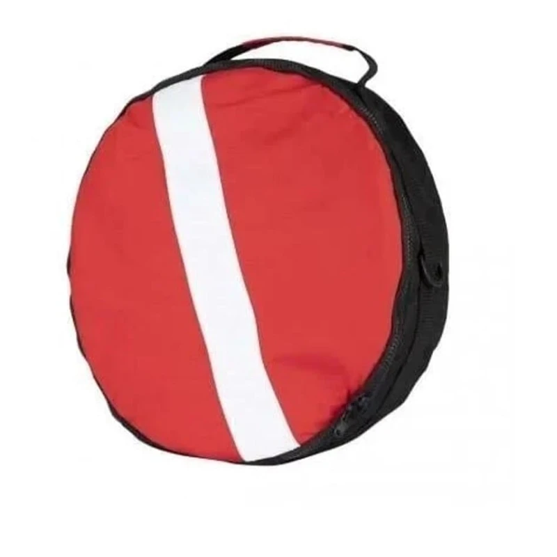 Сумка защитная для оборудования дайвинга Nemosub 1000000030419, полиэстер, красная/черная, 37 см