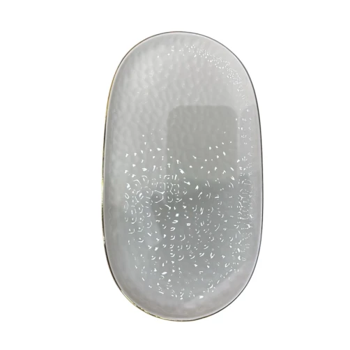 Salat qabı Danny Home SE358, ağ, 33х18 sm