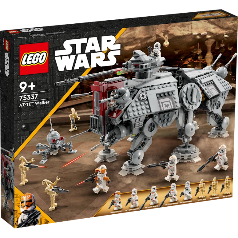 Конструктор LEGO Star Wars TM AT-TE Walker 75337, 9+ лет, 1082 элементов