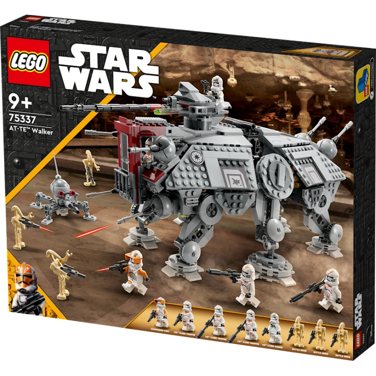 Конструктор LEGO Star Wars TM AT-TE Walker 75337, 9+ лет, 1082 элементов