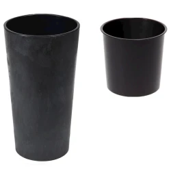 Горшок для растений Lamela Lilia Eco, 26х14 см, черный
