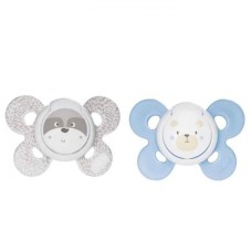 Əmziklər dəsti Chicco Physio Comfort Boy, 0-6 ay, silikon, 2 əd