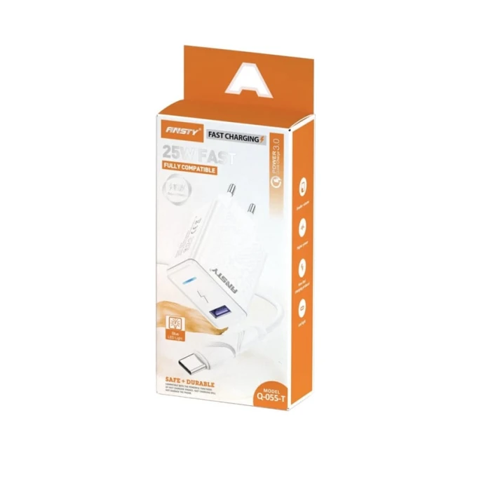 Адаптер Anstry Q-055-T 25W Fast Charging Адаптер Anstry Q-055-T 25W Fast Charging