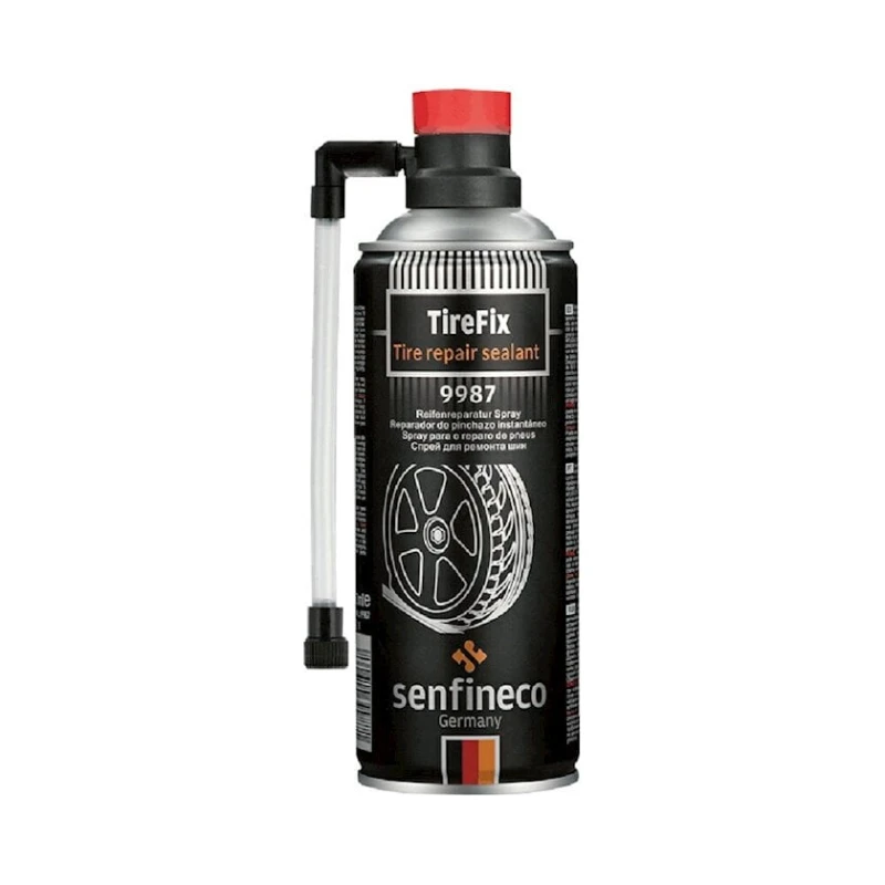 Şinlərin ekspress təmiri üçün kipləyici Senfineco TireFix Tire Repair Sealant, 450 ml Şinlərin ekspress təmiri üçün kipləyici Senfineco TireFix Tire Repair Sealant, 450 ml