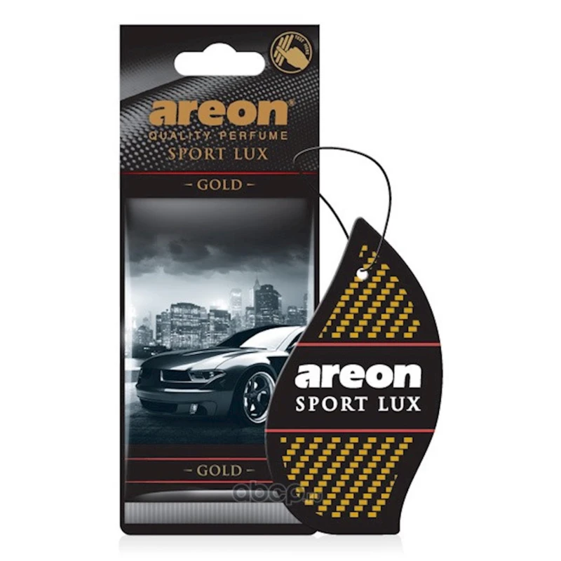 Ароматизатор для автомобиля Areon Sport Lux Gold Ароматизатор для автомобиля Areon Sport Lux Gold