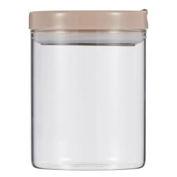 Saxlama qabı Werner Anzio 51938, şüşə/plastik, şəffaf/bej, 700 ml