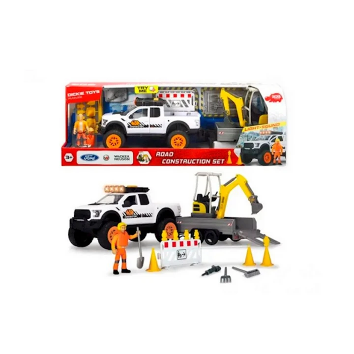 Игровой набор Dickie Toys Playlife Строительство дороги Игровой набор Dickie Toys Playlife Строительство дороги