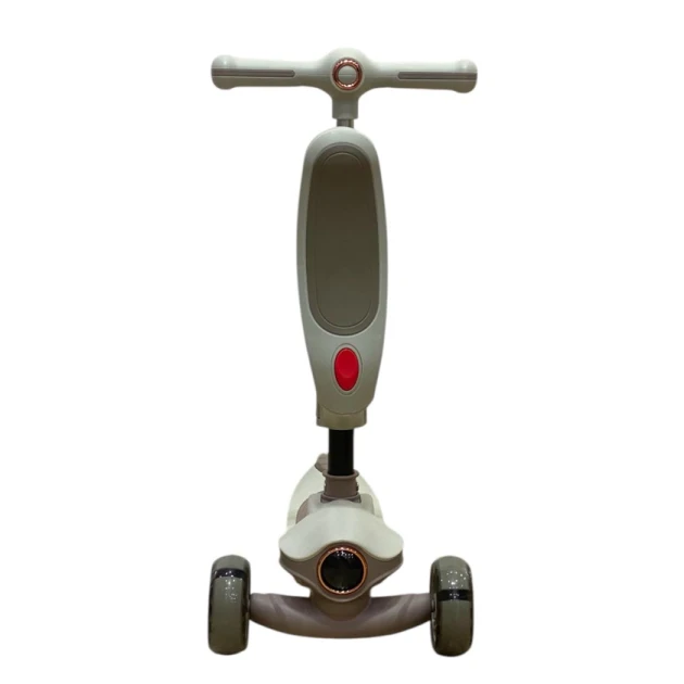 Детский самокат M5282, белый/серый