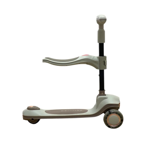 Детский самокат M5282, белый/серый