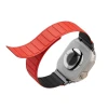 Ремешок Levelo Vogue для Apple Watch 49/45/44/42 мм Black/Red