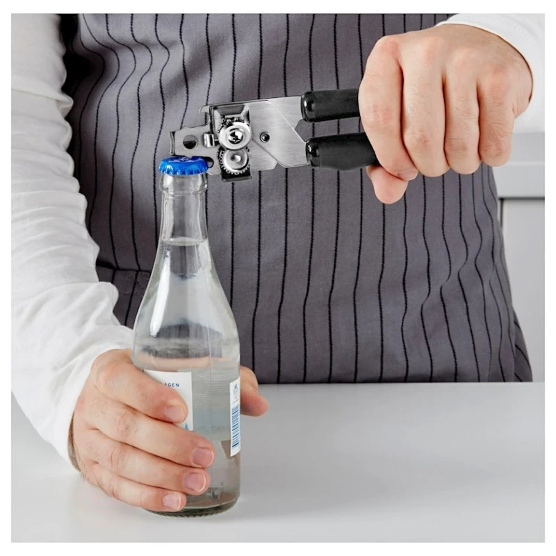 Нож консервный IKEA 365+ VARDEFULL, синтетический каучук, черный, 20 см Нож консервный IKEA 365+ VARDEFULL, синтетический каучук, черный, 20 см