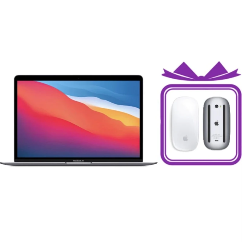 Notbuk Apple MacBook Air 13.3 M1 2020 8GB/256GB Space Gray - Siçan Apple Magic Mouse 2