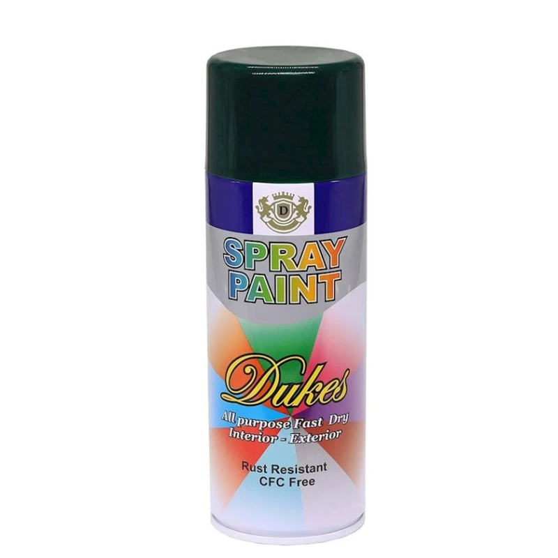 Аэрозольная краска Dukes Spray Paint 10, темно-зеленая, 400 мл
