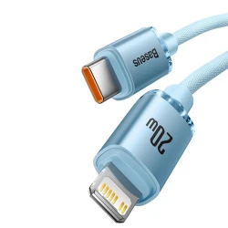 Кабель USB Baseus Crystal Shine USB-C - Lightning, 1.2 м