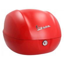 Motosikl üçün baqaj Vespa Primav Era 896/A, plastik, qırmızı, 32 l