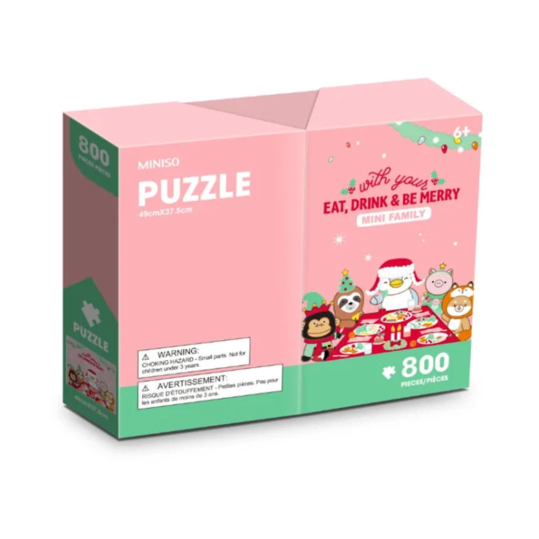 Пазл Mini Family Christmas Series Table Box Puzzle, 800 шт Пазл Mini Family Christmas Series Table Box Puzzle, 800 шт