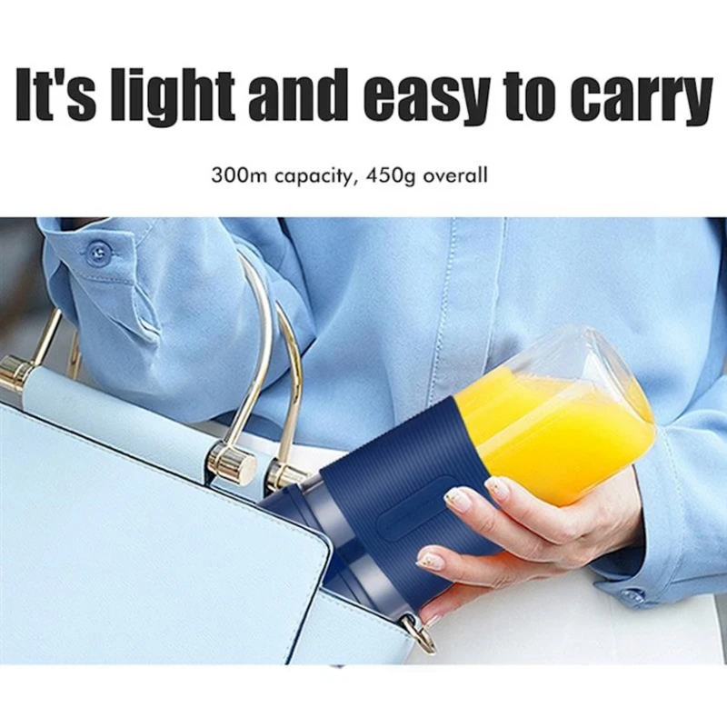 Blender Portable Juice Cup Blue