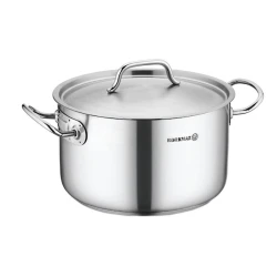 Кастрюля Korkmaz A2743 Proline Gastro, 25 л, нержавеющая сталь, с крышкой, серебристая