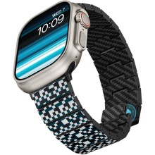 Kəmər Pitaka band Mosaic Apple Watch üçün 42/44/45/49 mm - 7493554148268