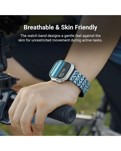 Kəmər Pitaka band Mosaic Apple Watch üçün 42/44/45/49 mm - 7493554148268