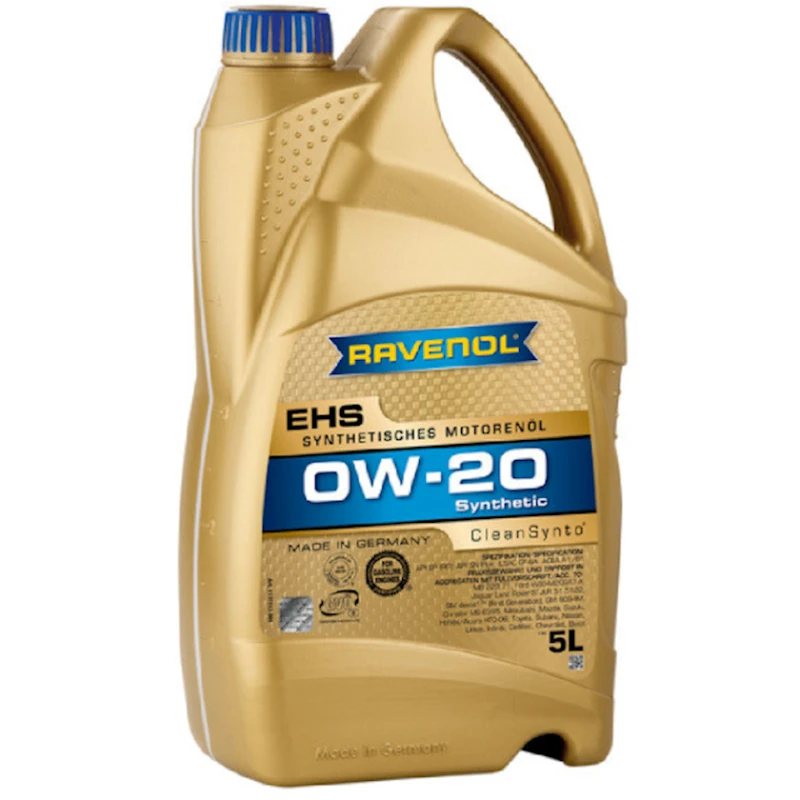 Масло моторное Ravenol EHS 0W-20, 5 л