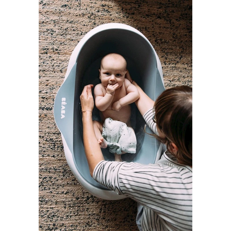 Детская ванночка Beaba Camele'o, серая, 82x55x29 см Детская ванночка Beaba Camele'o, серая, 82x55x29 см