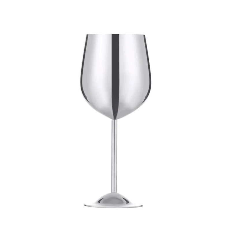 Бокал для вина Gipfel 51005, 18х6 см, нержавеющая сталь, серебристый