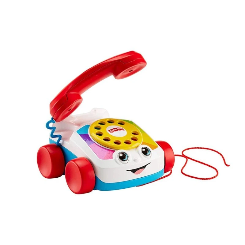 Развивающая игрушка Fisher-Price Веселый телефон, 160х160х100мм, 12+м Развивающая игрушка Fisher-Price Веселый телефон, 160х160х100мм, 12+м