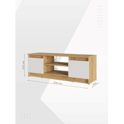 TV üçün tumba 3563_LETNEWPicWhZol, LDSP, rəngbərəng, 40x36x114 sm TV üçün tumba 3563_LETNEWPicWhZol, LDSP, rəngbərəng, 40x36x114 sm