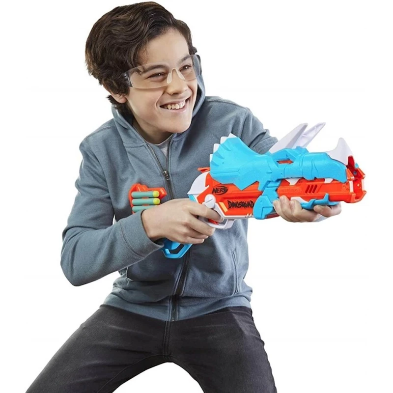 Бластер Nerf DinoSquad Tricera-Blast F0803 Бластер Nerf DinoSquad Tricera-Blast F0803
