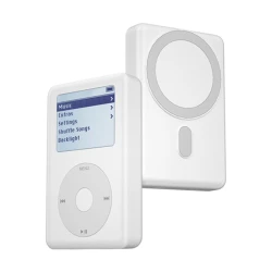 Внешний аккумулятор Wiwu PP01 Magnetic Wireless 10000 mAh White