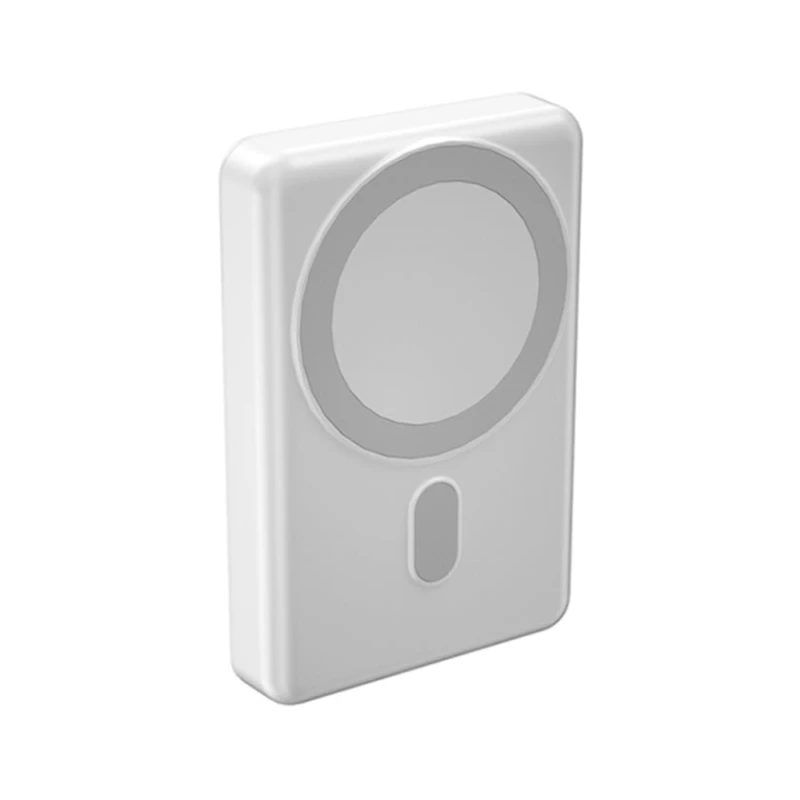 Внешний аккумулятор Wiwu PP01 Magnetic Wireless 10000 mAh White Внешний аккумулятор Wiwu PP01 Magnetic Wireless 10000 mAh White