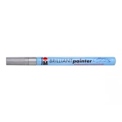 Перманентный маркер Marabu 1-2.5 мм 082, Silver