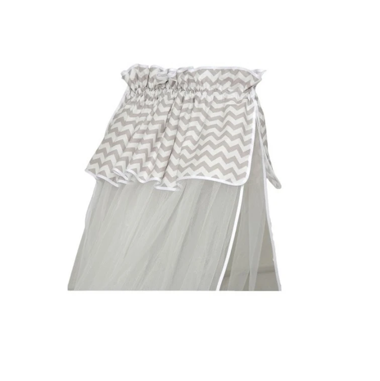 Навес для детской кроватки Funna baby Paris Pyjama, 5 м, тюль, белый/бежевый Навес для детской кроватки Funna baby Paris Pyjama, 5 м, тюль, белый/бежевый