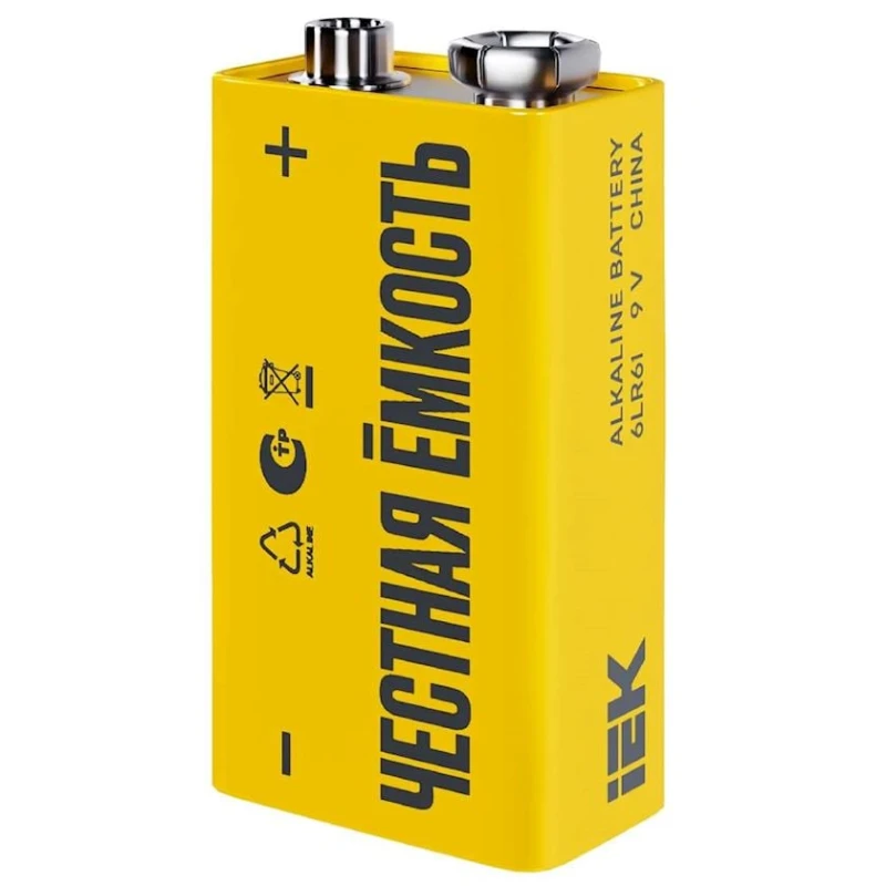 Батарейка IEK Alkaline 6LR61