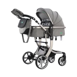 Детская коляска G600, серая